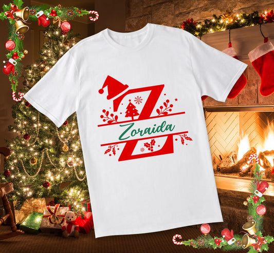 Personalize Holiday T-Shirt