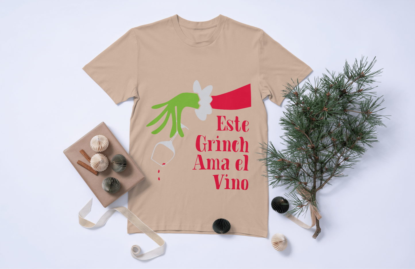 Este Grinch Ama El Vino T-Shirt