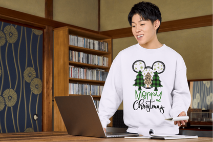 Merry Christmas Pine Unisex Sweater