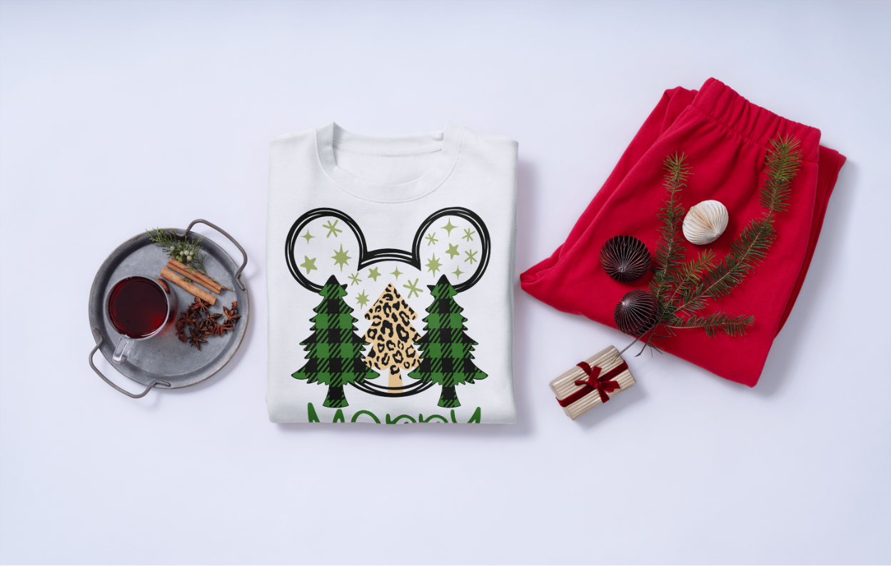 Merry Christmas Pine Unisex Sweater