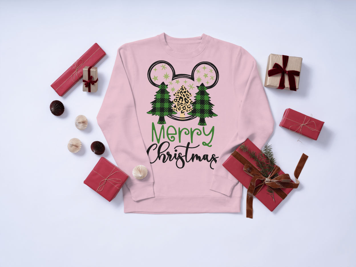 Merry Christmas Pine Unisex Sweater