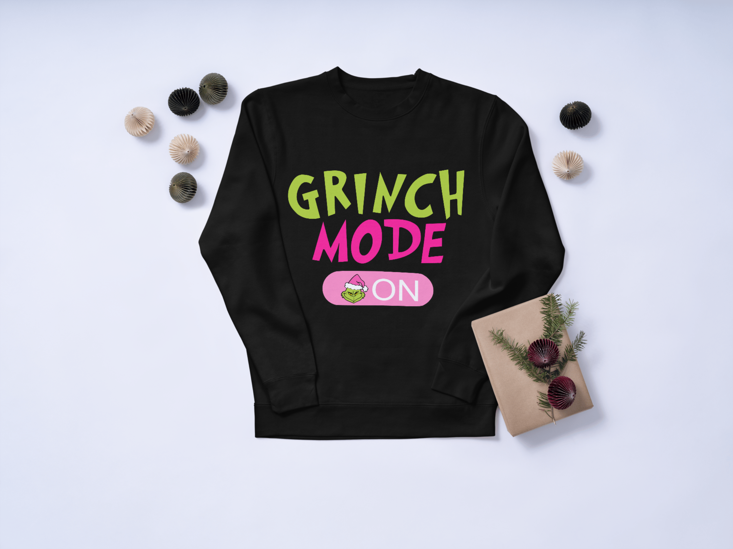 Grinch Mode ON Sweater