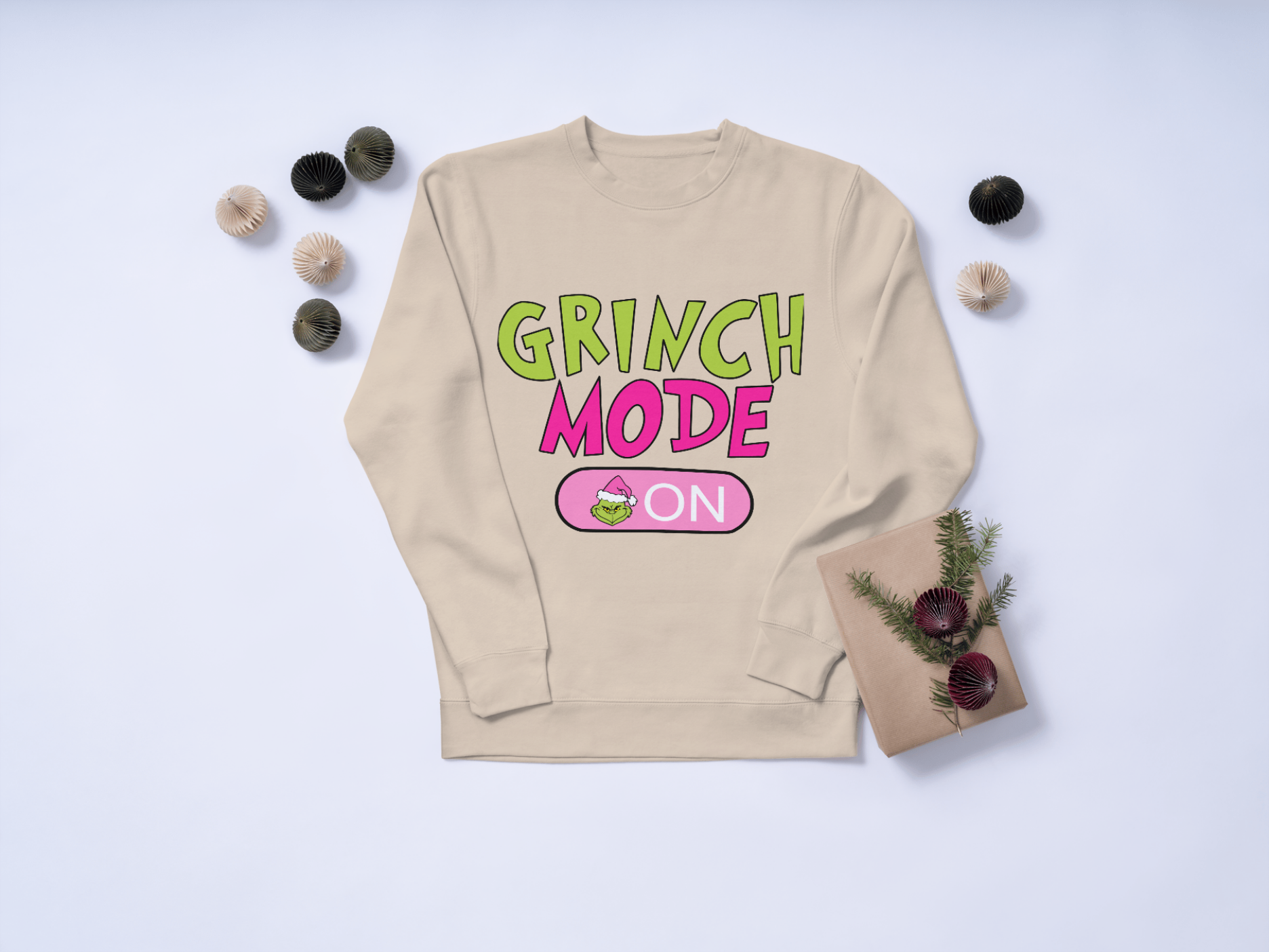 Grinch Mode ON Sweater