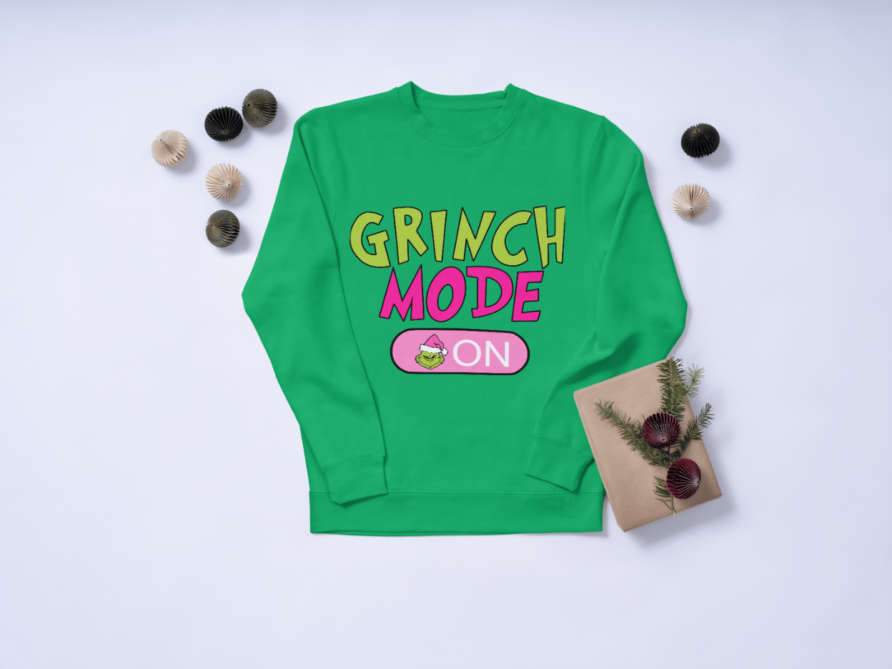 Grinch Mode ON Sweater