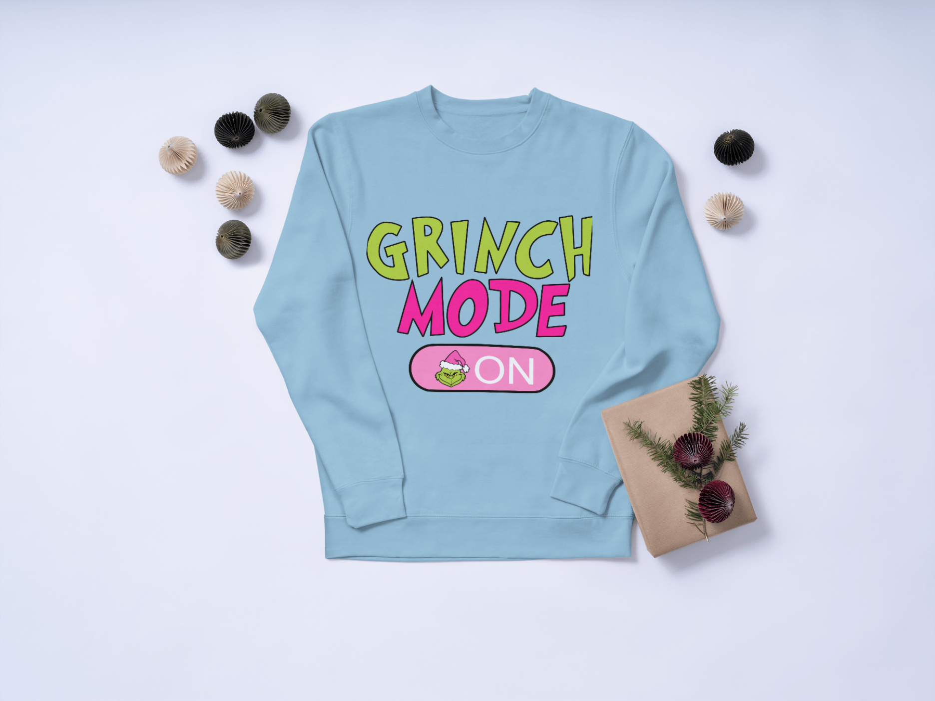 Grinch Mode ON Sweater