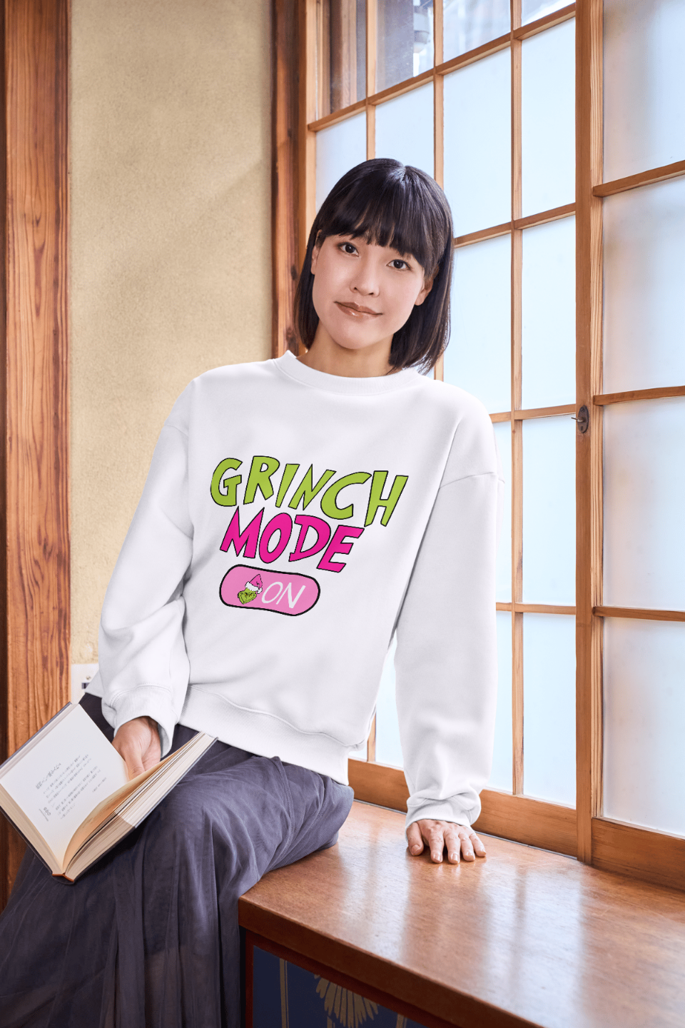 Grinch Mode ON Sweater
