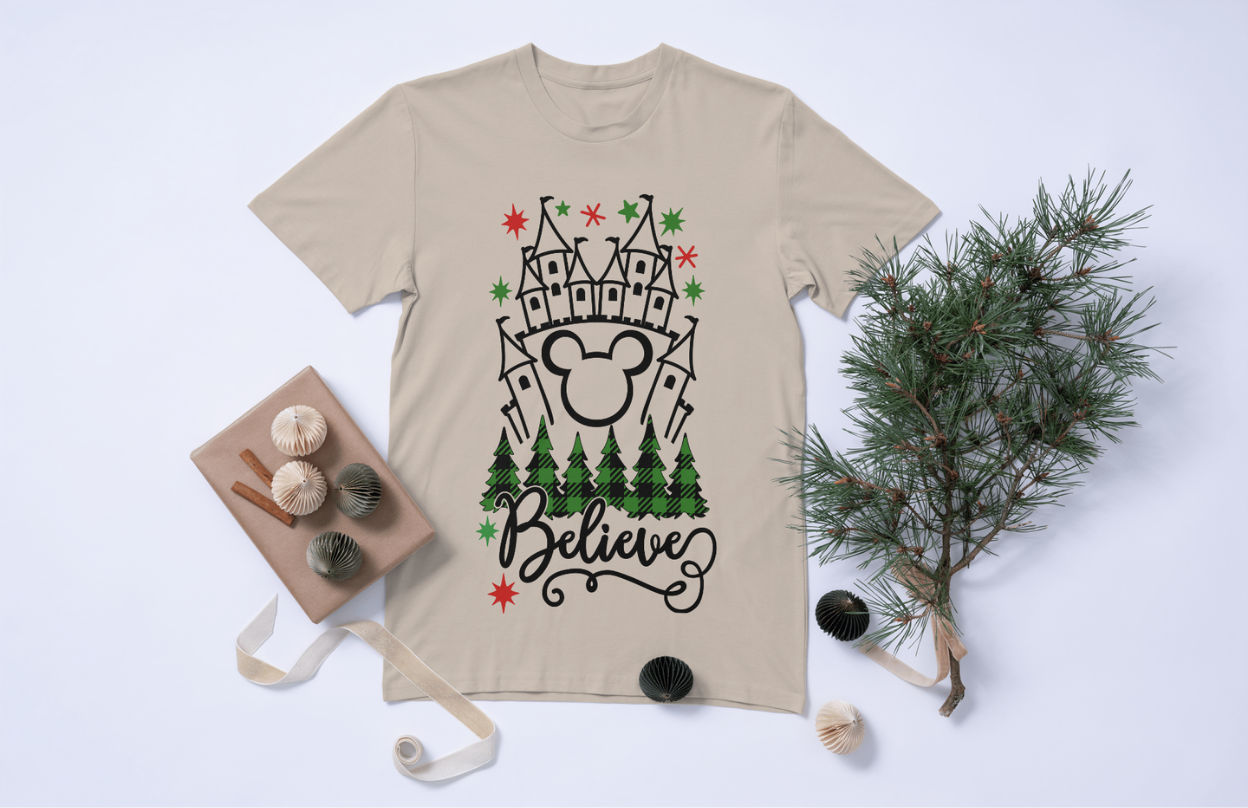 Believe Mickey Mouse T-Shirt