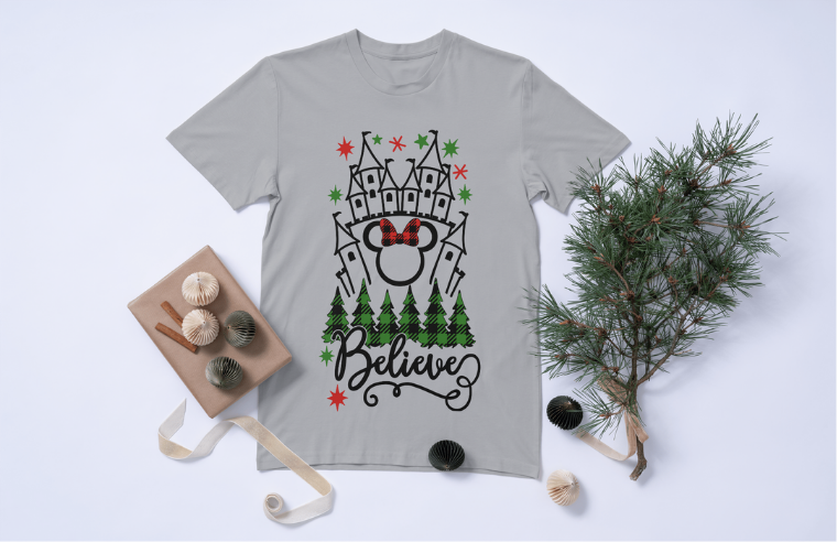 Believe Minnie Mouse T-Shirt