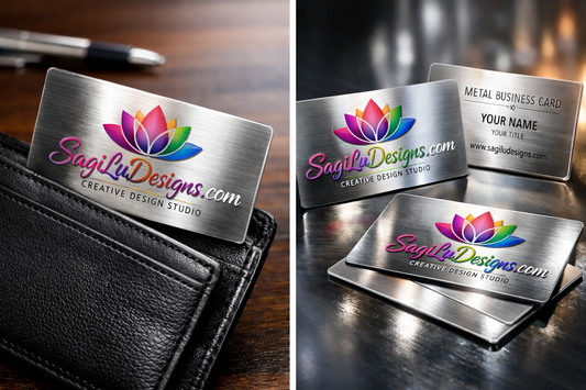 Metalic Business Cards