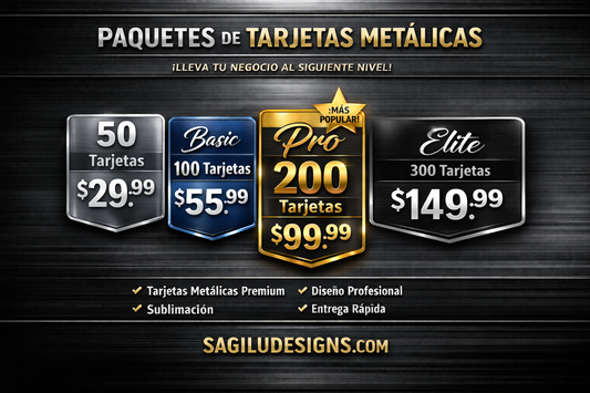 Metalic Business Cards