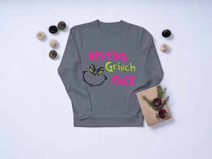 Resting Grinch Face Sweater