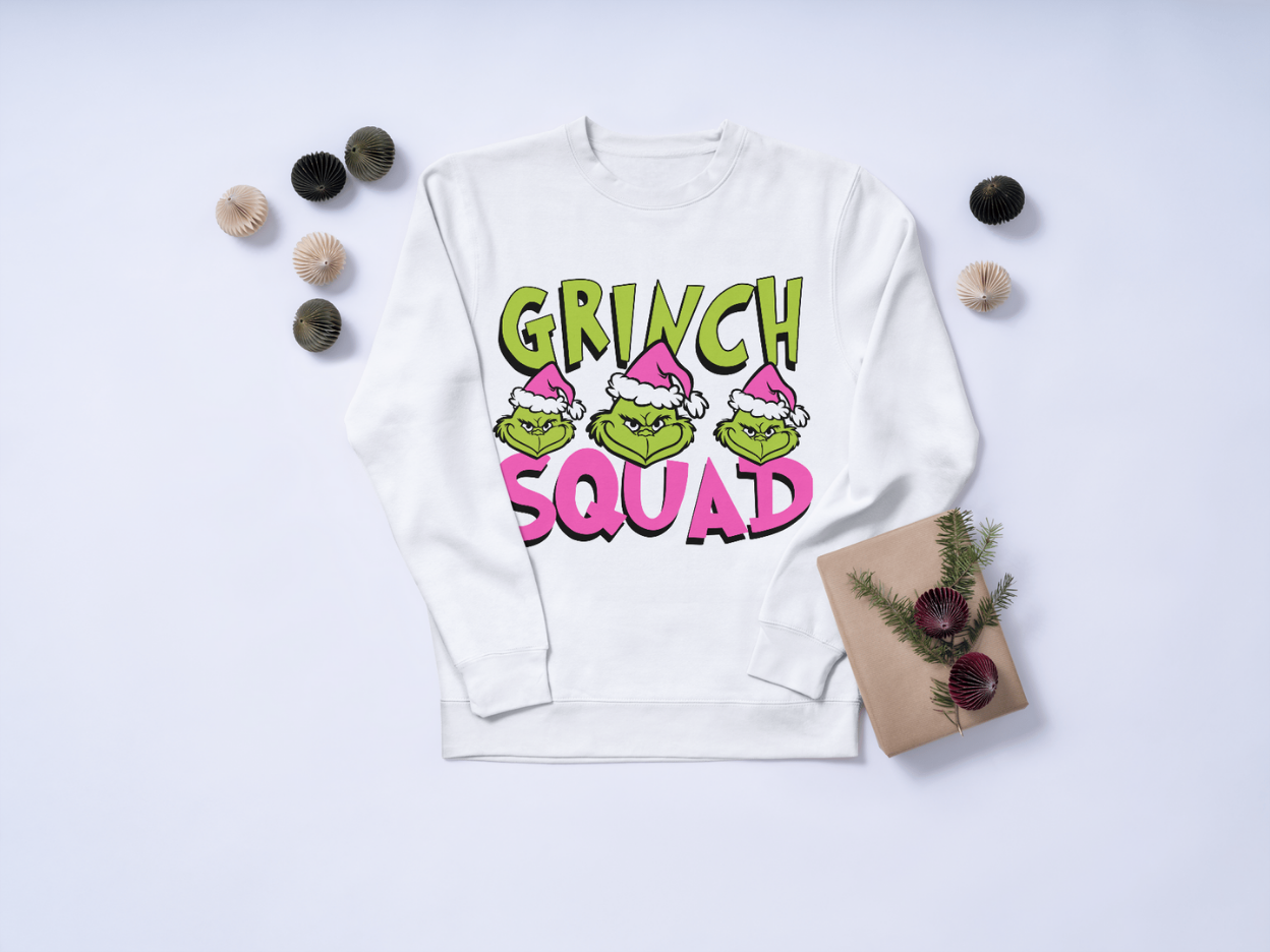 Grinch Squad Sweater