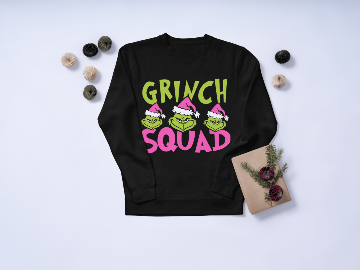 Grinch Squad Sweater