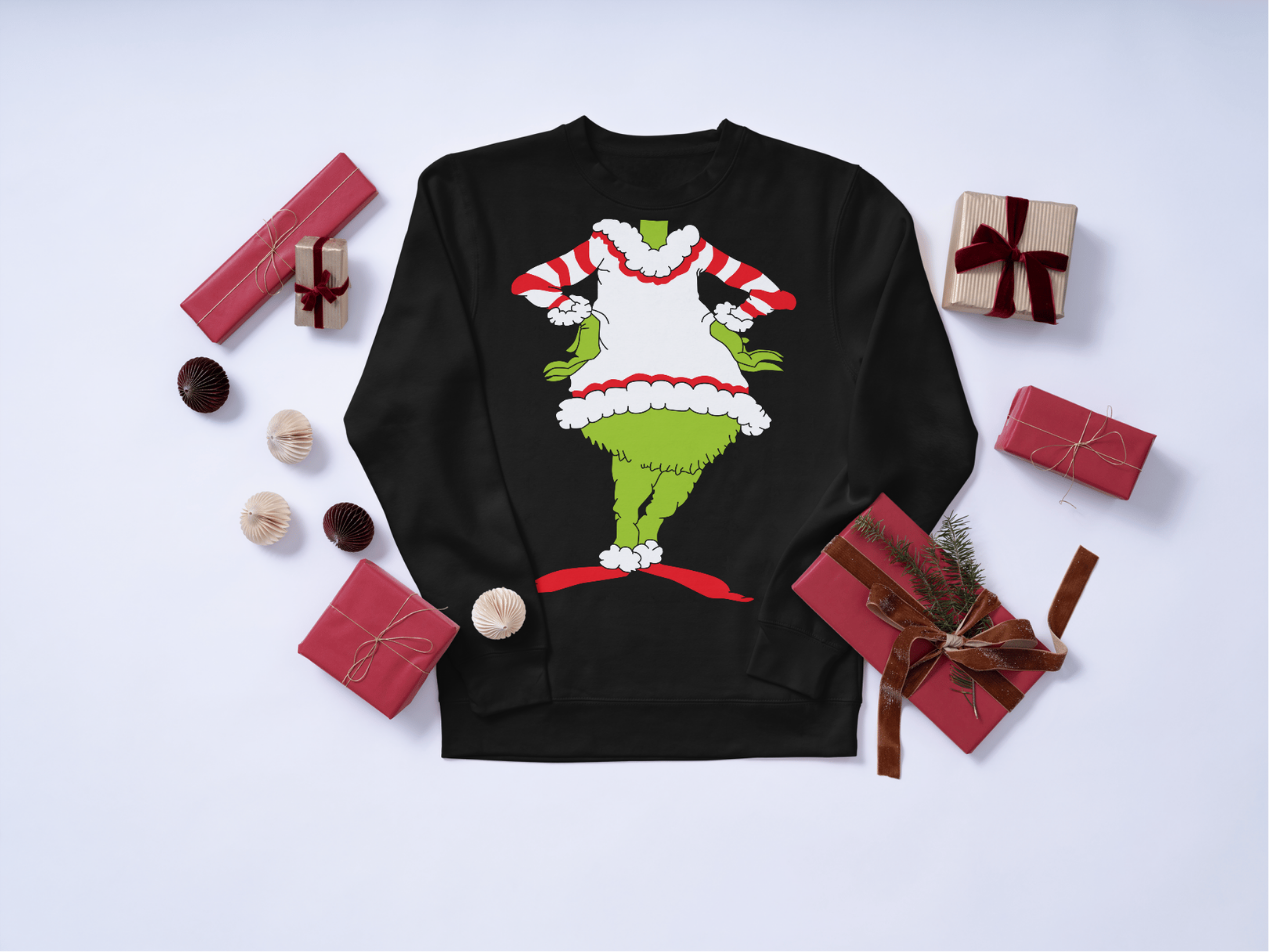 Grinch Body Unisex Sweater