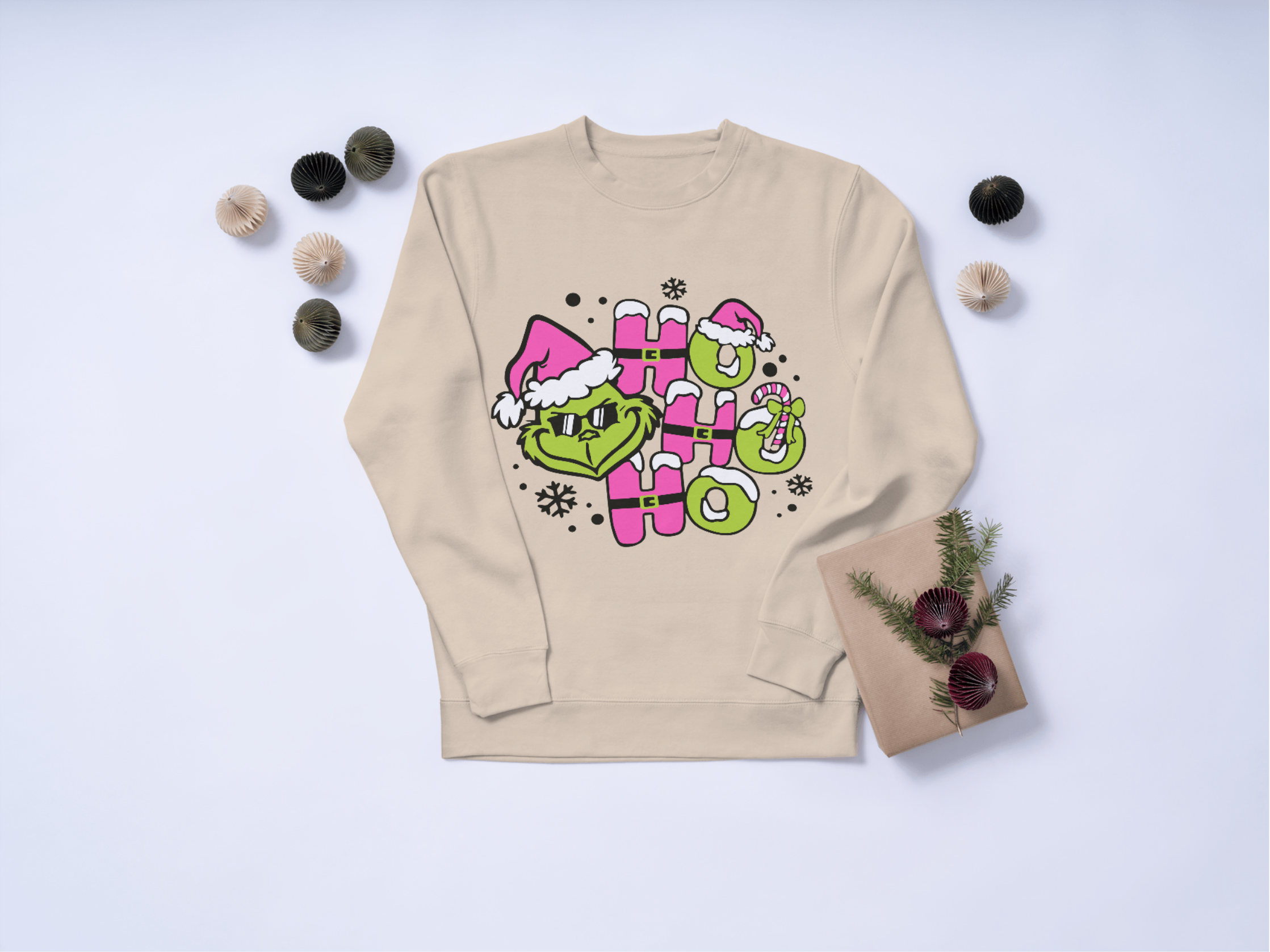 Hohoho Grinch Sweater
