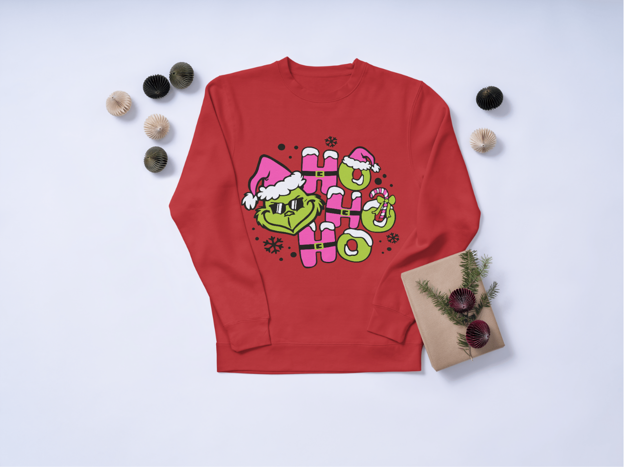 Hohoho Grinch Sweater