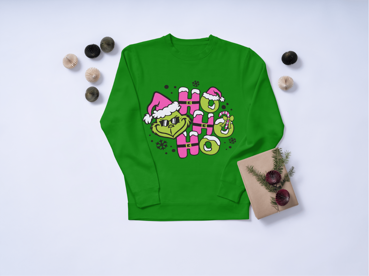 Hohoho Grinch Sweater