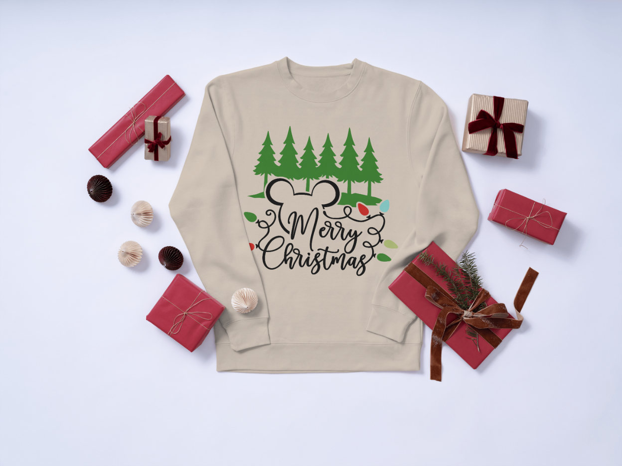 Merry Christmas Mickey Mouse Sweater