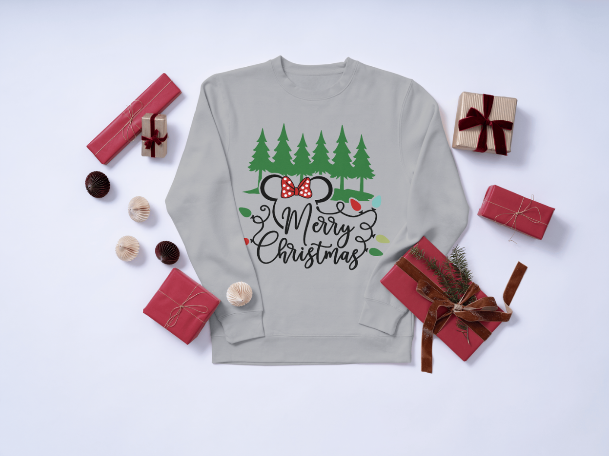 Merry Christmas Minnie Mouse Sweater