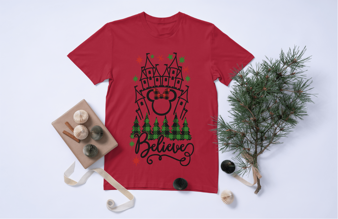 Believe Minnie Mouse T-Shirt