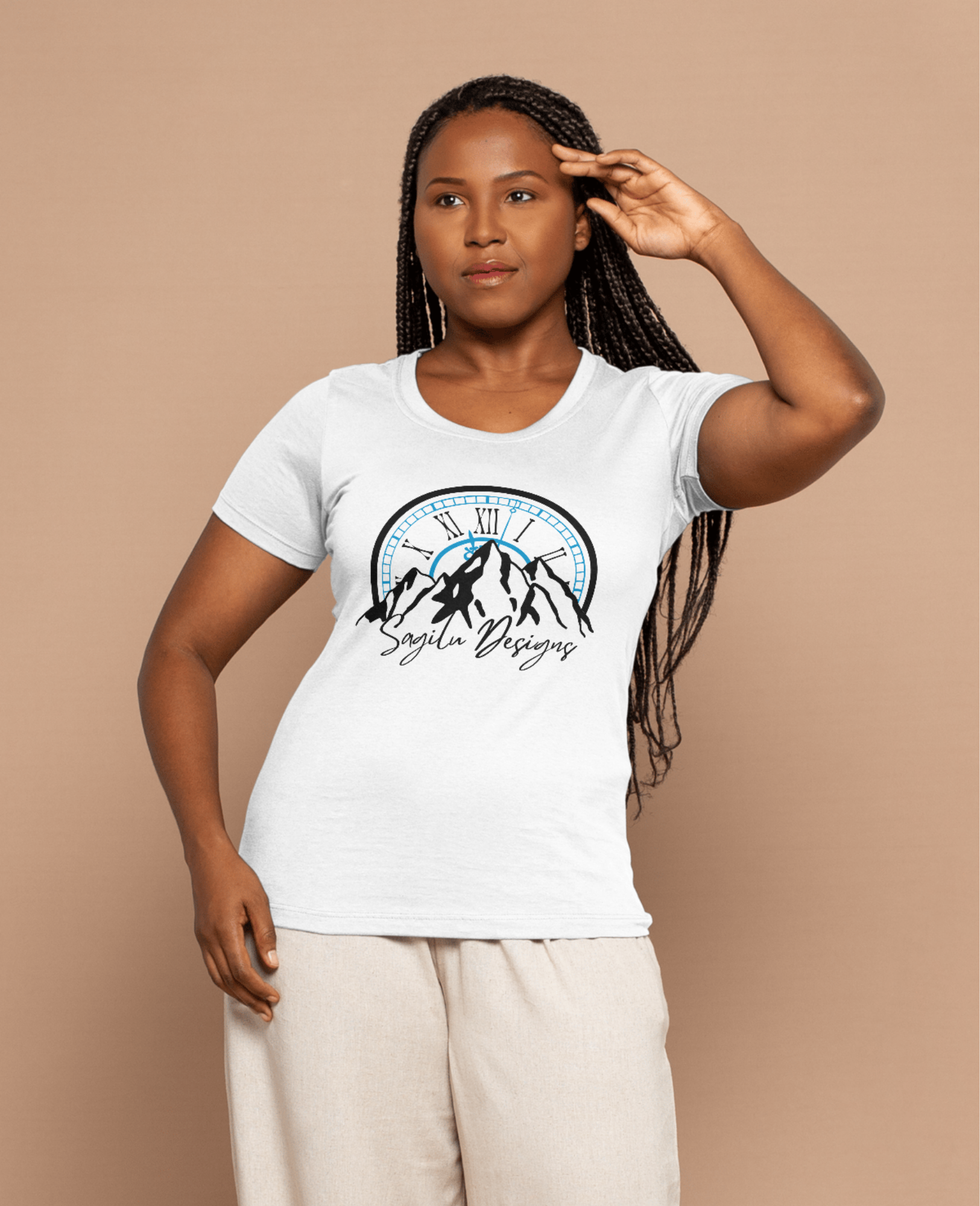 🏔️ Sagilu Mountain Minimal Tee ✨