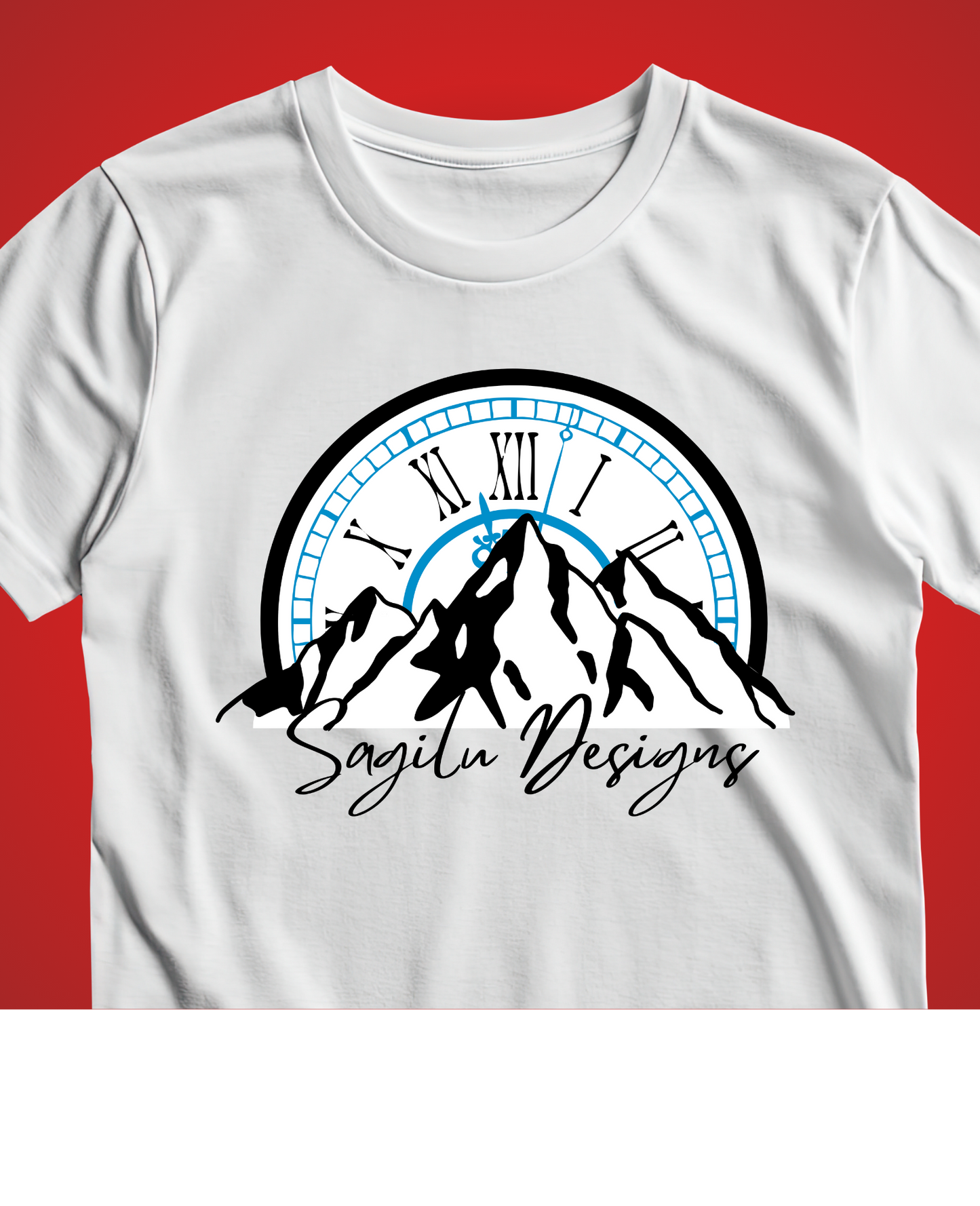 🏔️ Sagilu Mountain Minimal Tee ✨
