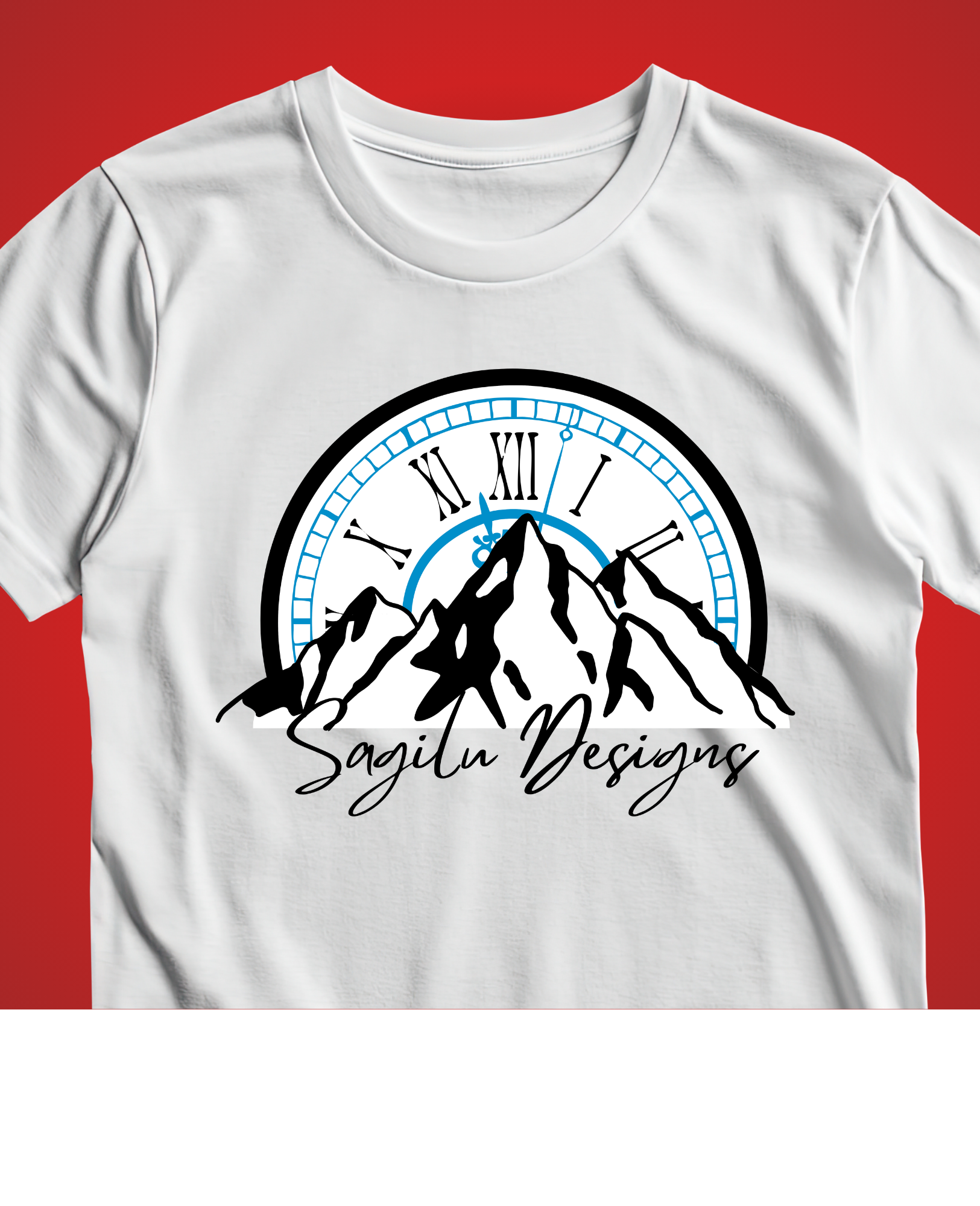 🏔️ Sagilu Mountain Minimal Tee ✨