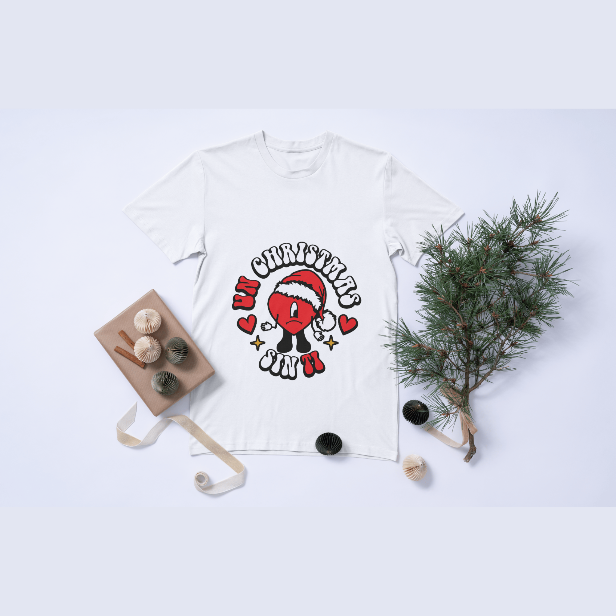 Un Christmas Sin Ti T-Shirt