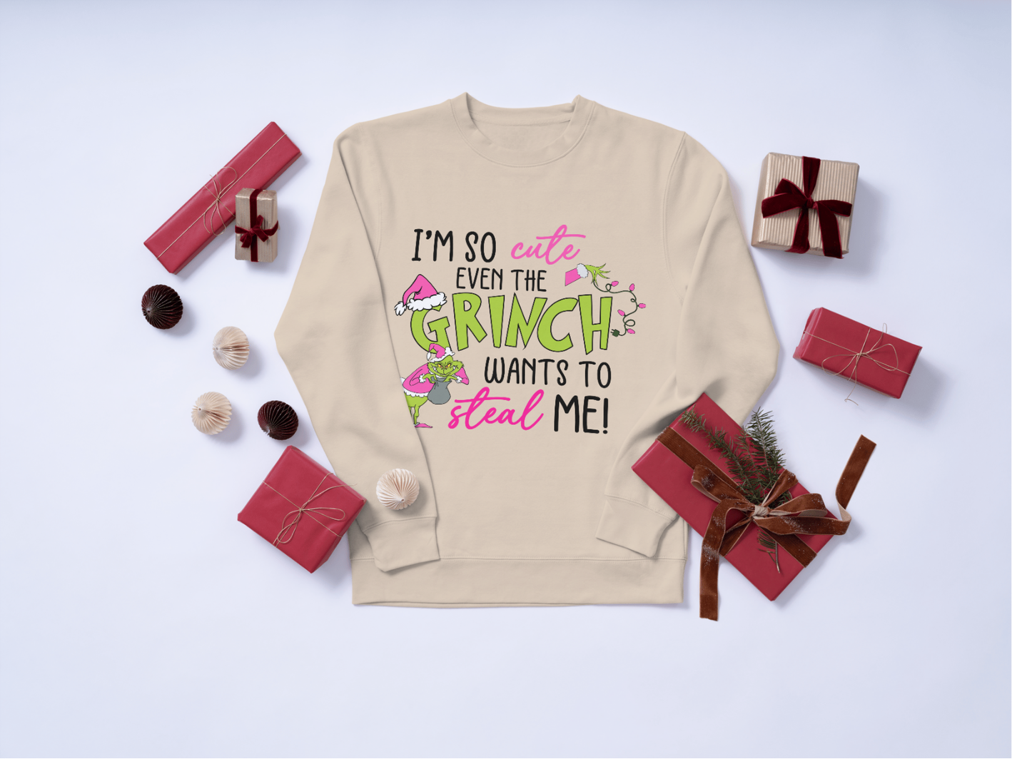 Grinch Wants To Steal Me Sweater