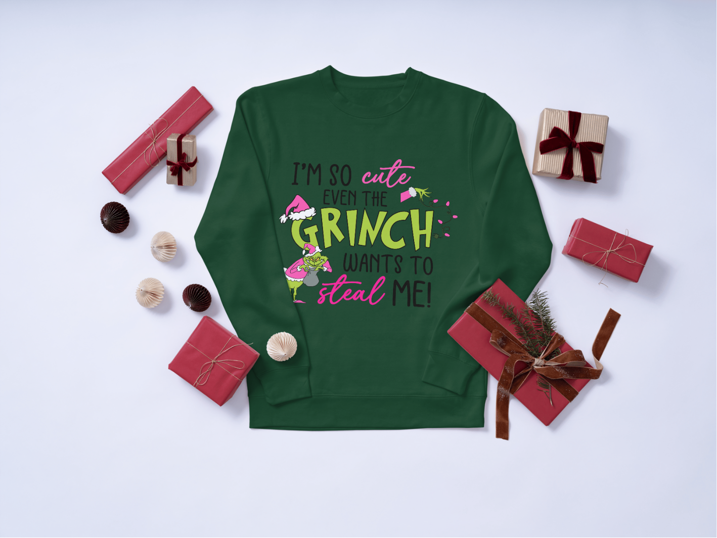 Grinch Wants To Steal Me Sweater