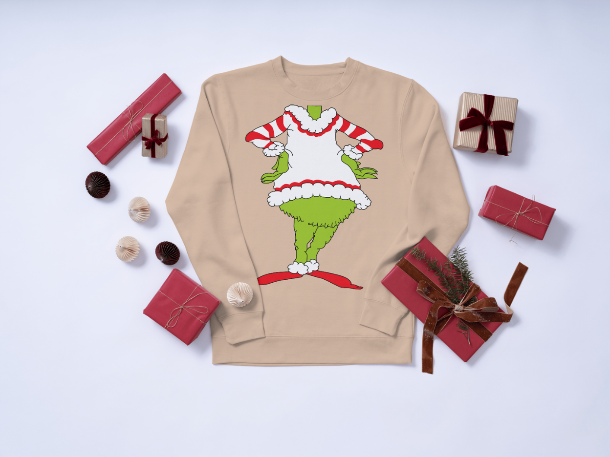 Grinch Body Unisex Sweater