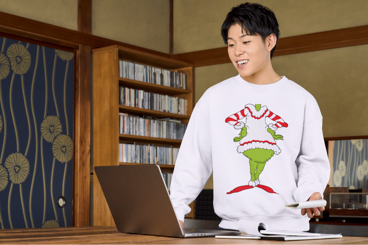 Grinch Body Unisex Sweater