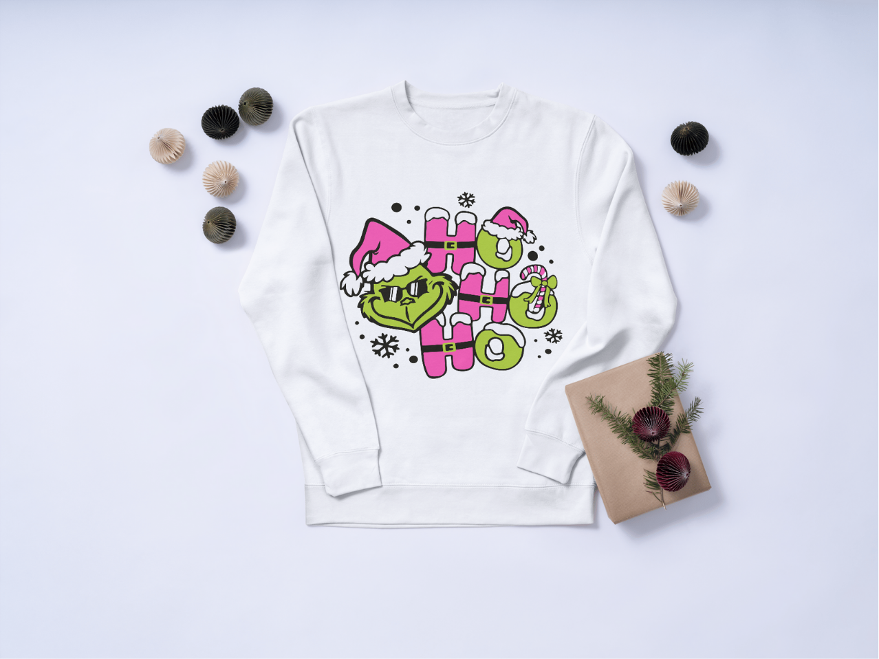 Hohoho Grinch Sweater