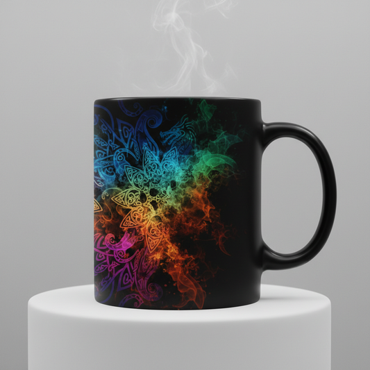 magic mug. Con diseños desvaneciendose 