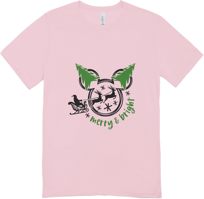 Merry & Bright Unisex T-Shirt.