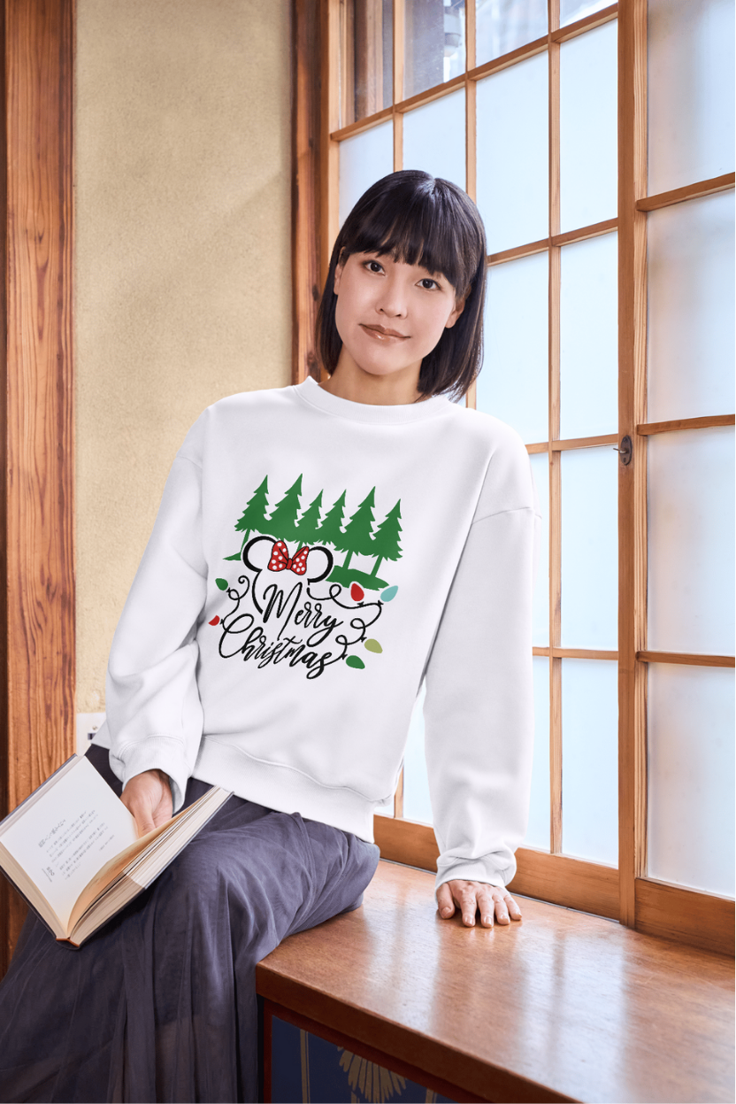 Merry Christmas Minnie Mouse Sweater