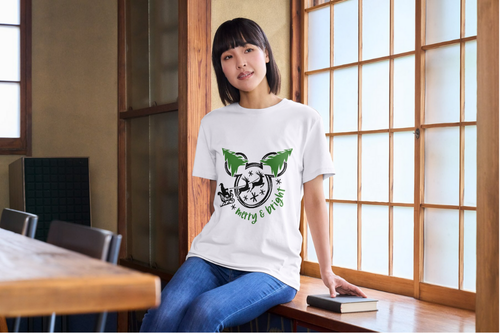 Merry & Bright Unisex T-Shirt.
