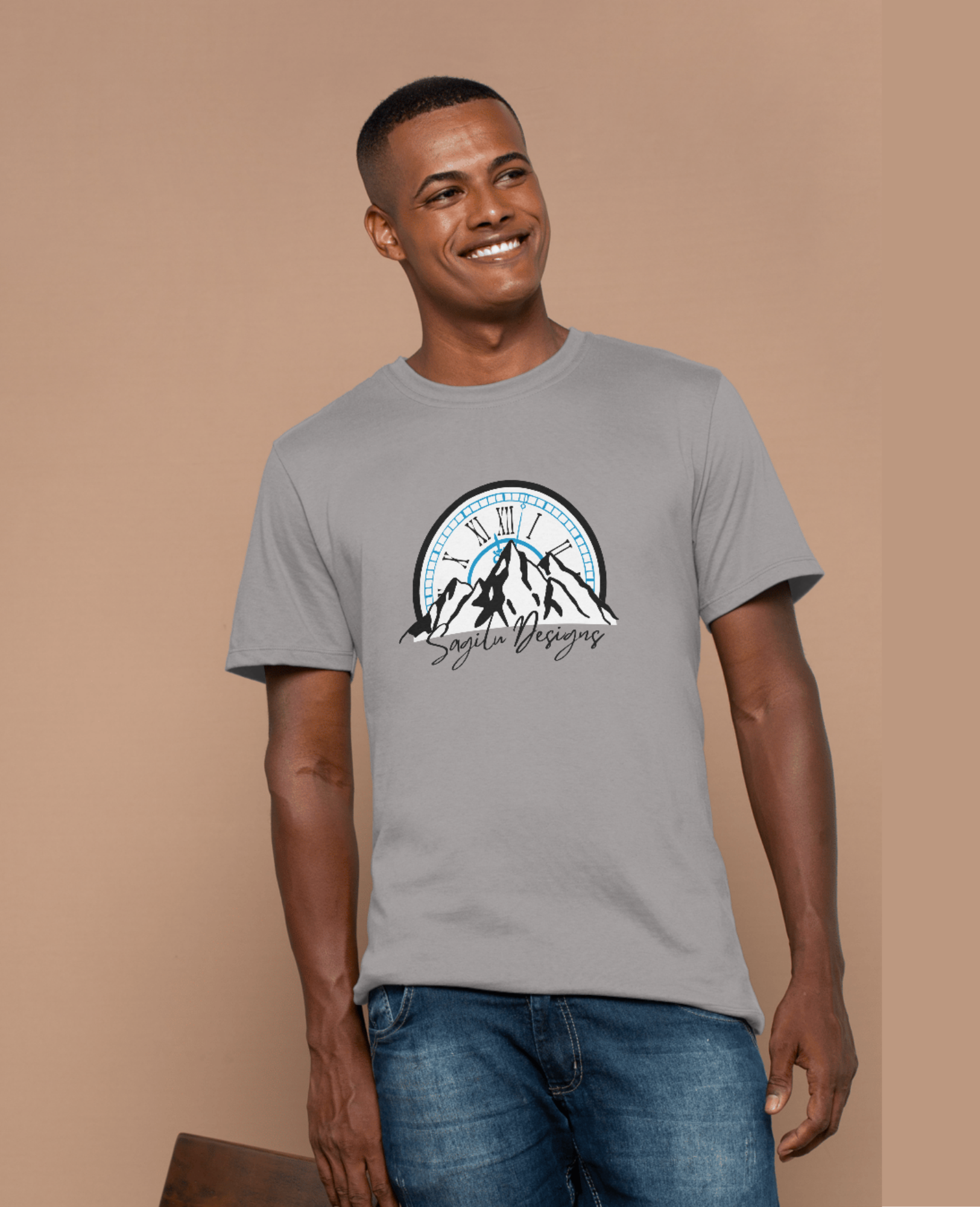 🏔️ Sagilu Mountain Minimal Tee ✨