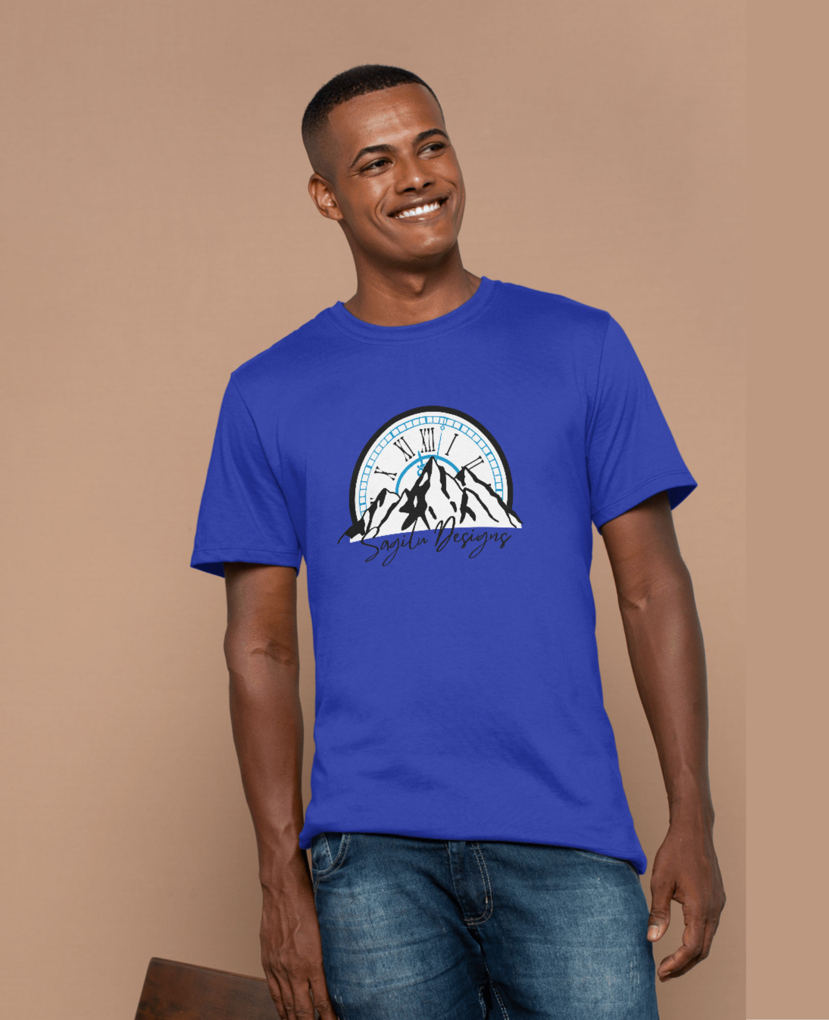 🏔️ Sagilu Mountain Minimal Tee ✨